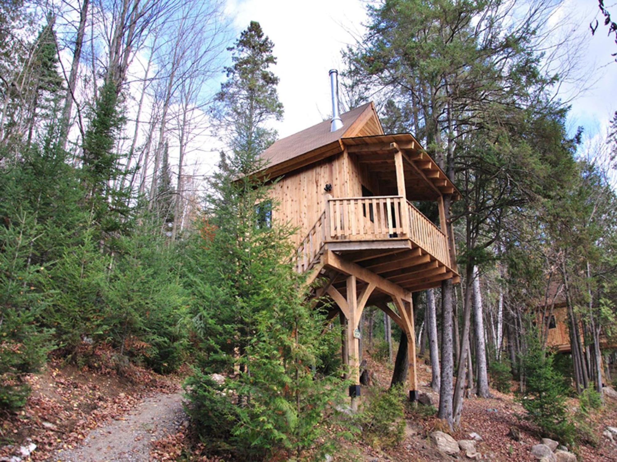 Les Cabanes Du Trappeur Wentworth-Nord Εξωτερικό φωτογραφία
