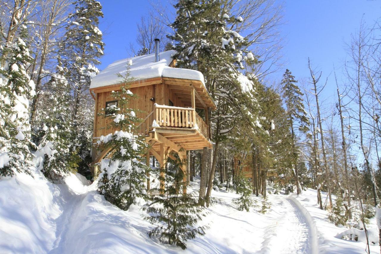 Les Cabanes Du Trappeur Wentworth-Nord Εξωτερικό φωτογραφία